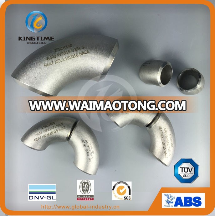 Wp316/316L Stainless Steel Fitting 30d Elbow with TUV Pipe Fitting (KT0119)