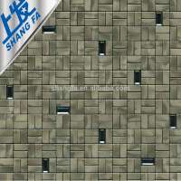 Professional Rectangle Stainless Steel Mosaic For Decoration