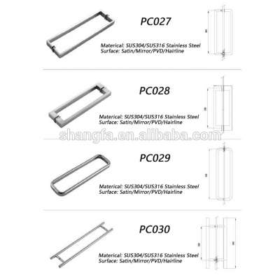 Hot Sales Factory Price SUS304 Stainless Steel Door Long Pull Handle