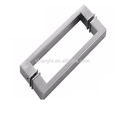 SUS 304/316 stainless steel glass door handle