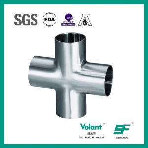 Stainless Steel Welded Cross Sanitary Pipe Fittings